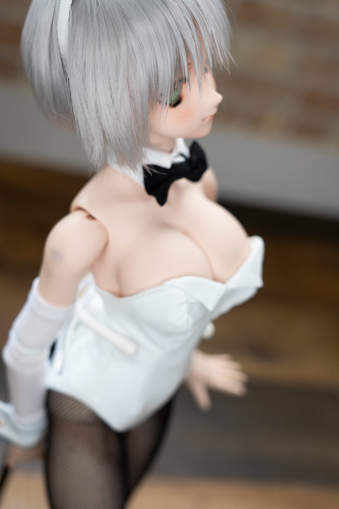 DD/DDSサイズバニーガールセット(白)