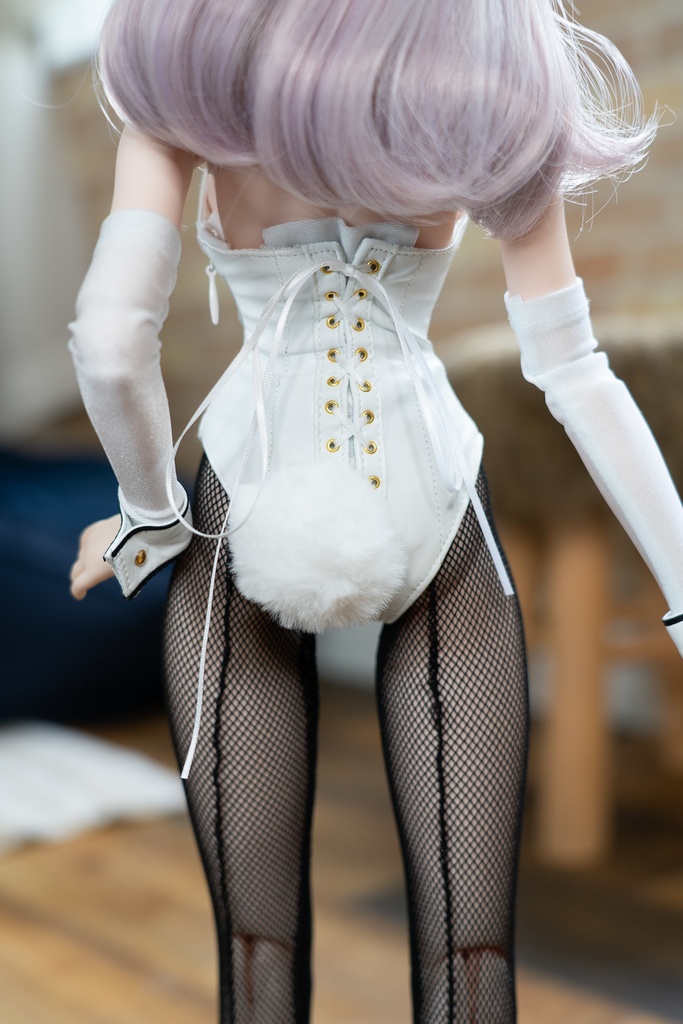 DD/DDSサイズバニーガールセット(白)