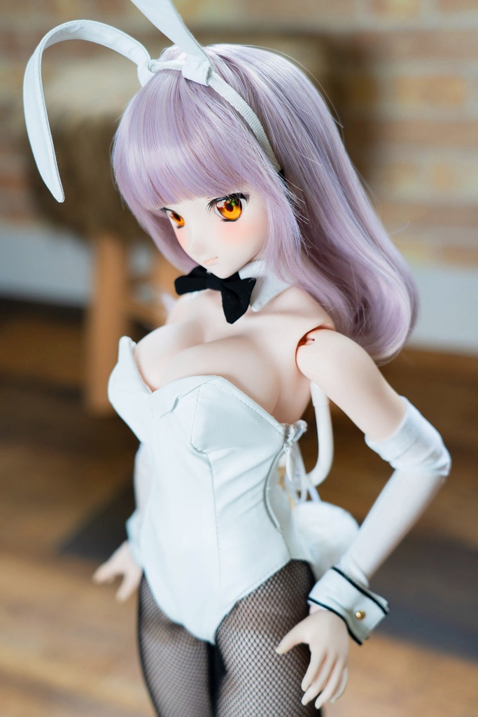 DD/DDSサイズバニーガールセット(白)