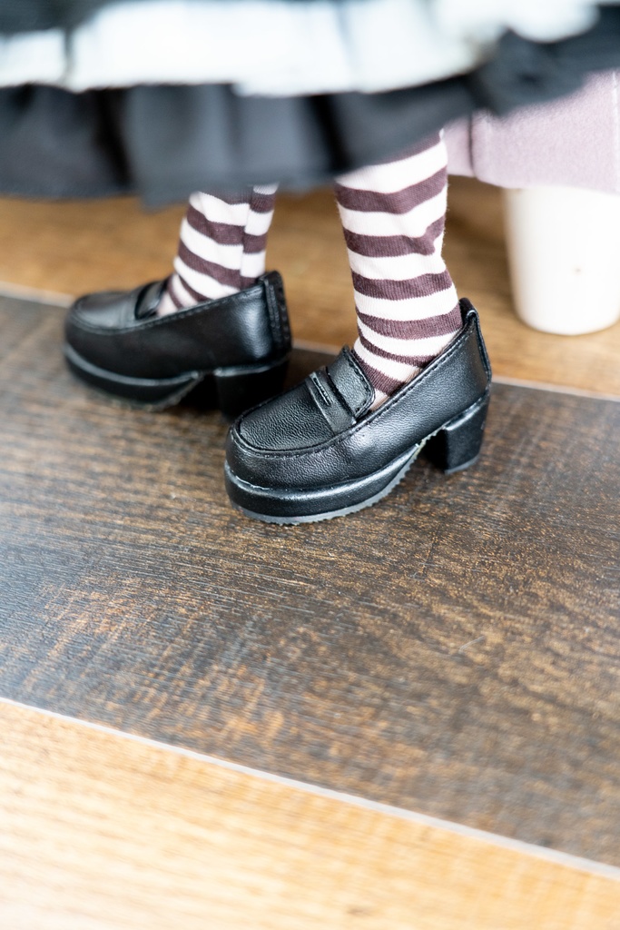 MDDサイズ汎用パンプス(黒/茶)