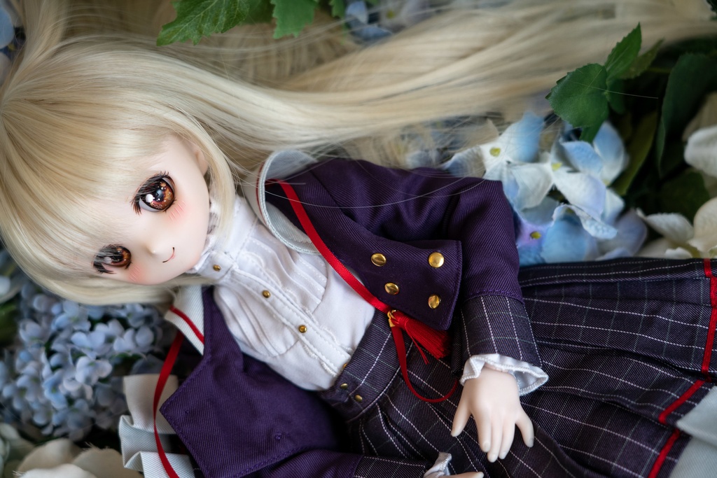 MDD・DDPサイズ制服セット(紫色/紺色)