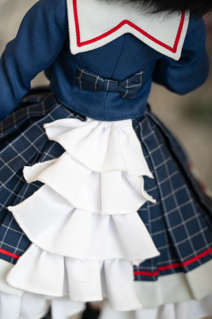 MDD・DDPサイズ制服セット(紫色/紺色)