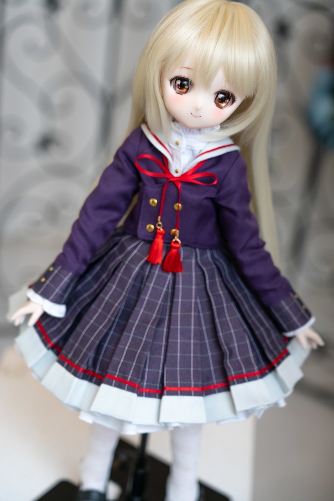 MDD・DDPサイズ制服セット(紫色/紺色)
