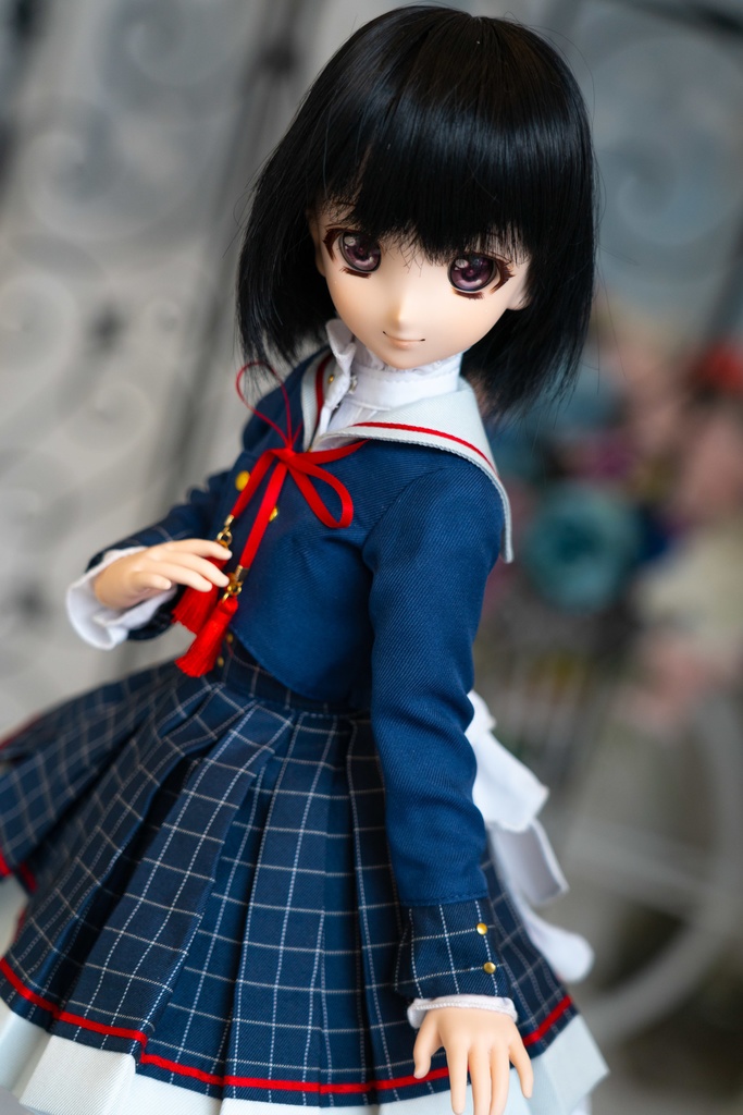 MDD・DDPサイズ制服セット(紫色/紺色)