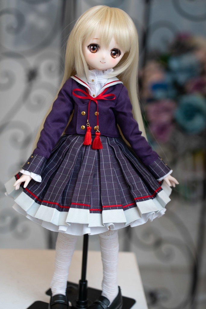 MDD・DDPサイズ制服セット(紫色/紺色)