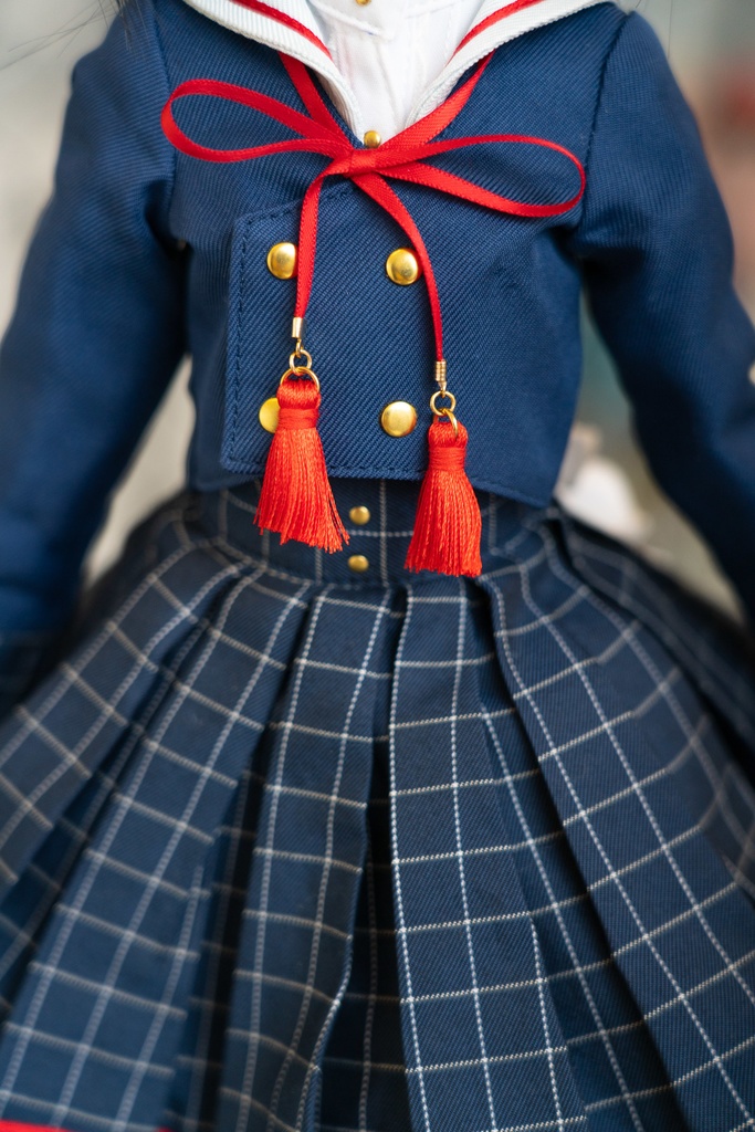 MDD・DDPサイズ制服セット(紫色/紺色)