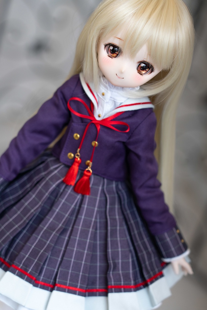 MDD・DDPサイズ制服セット(紫色/紺色)