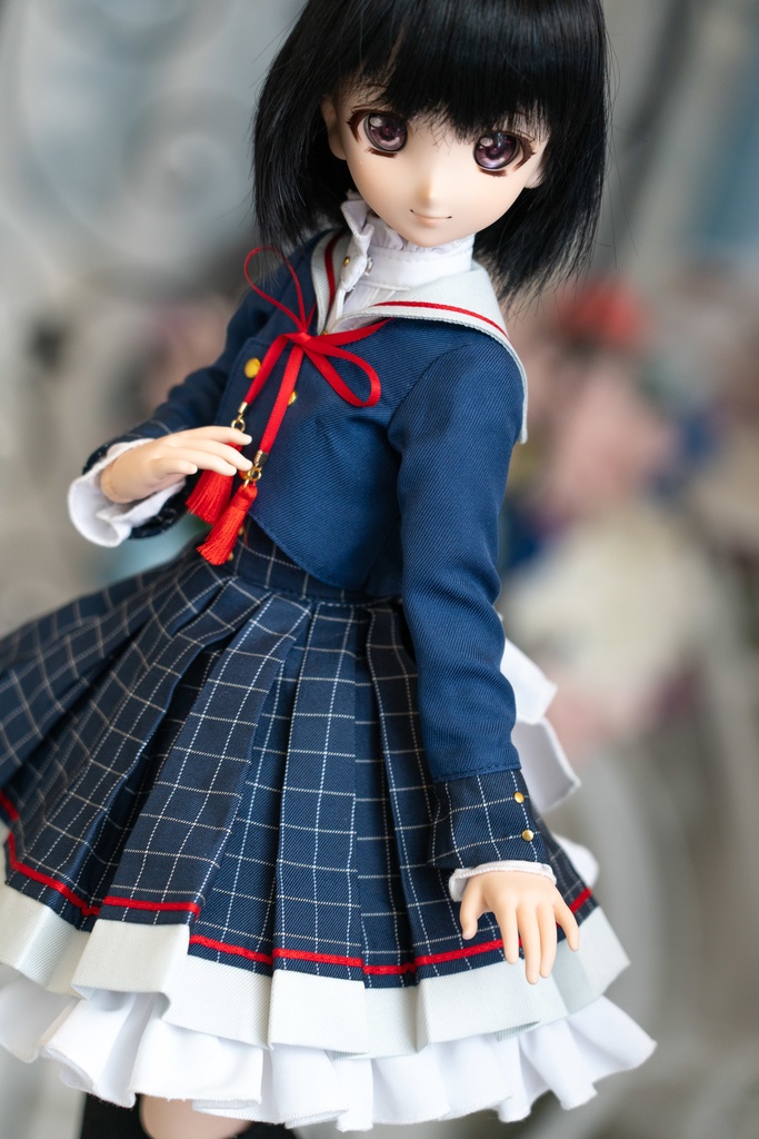 MDD・DDPサイズ制服セット(紫色/紺色)