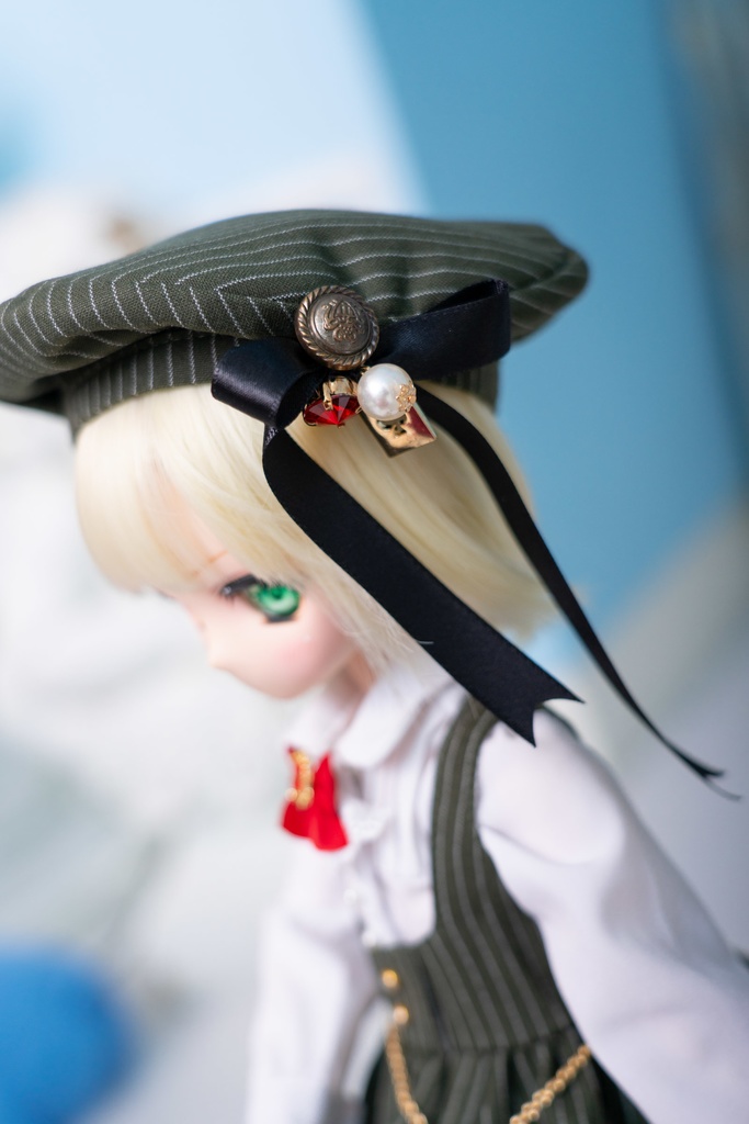 MDD・DDPサイズトランプ&時計ストライプ柄ドレスセット