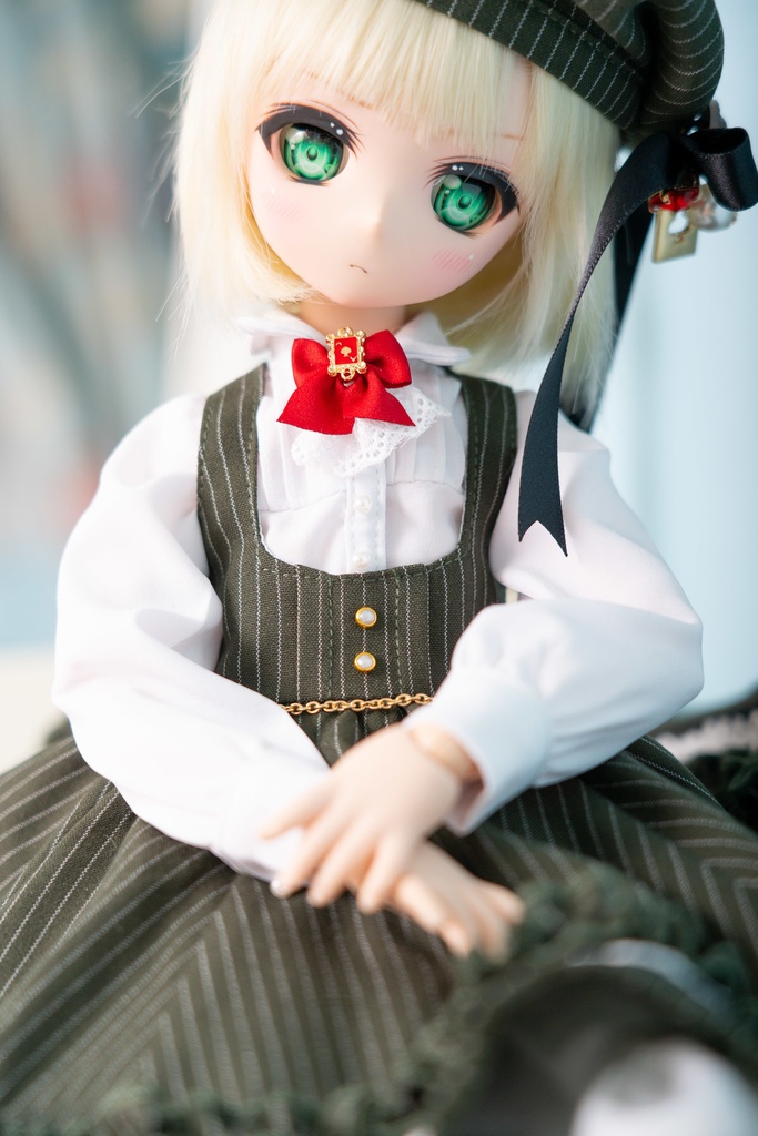 MDD・DDPサイズトランプ&時計ストライプ柄ドレスセット