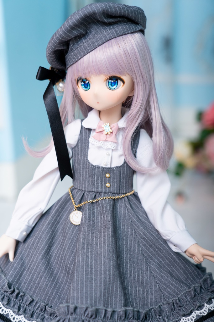 MDD・DDPサイズトランプ&時計ストライプ柄ドレスセット