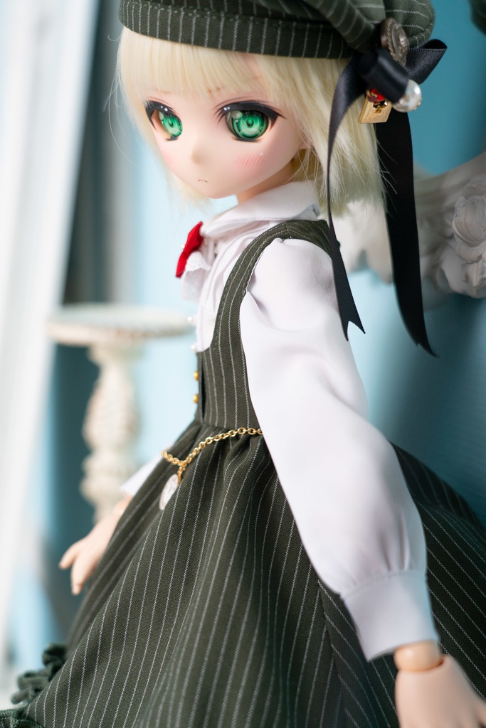 MDD・DDPサイズトランプ&時計ストライプ柄ドレスセット