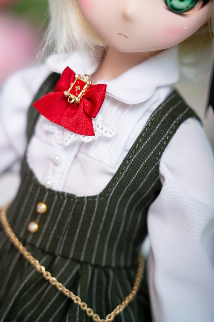 MDD・DDPサイズトランプ&時計ストライプ柄ドレスセット