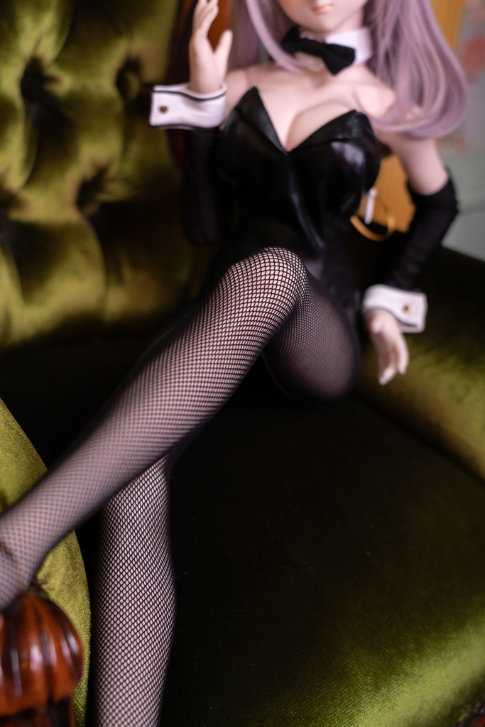 DD/DDSサイズバニーガールセット(ブラック)