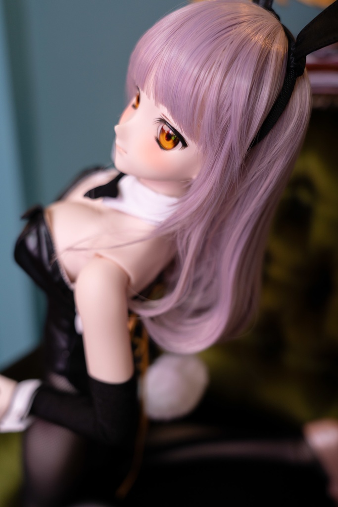 DD/DDSサイズバニーガールセット(ブラック)