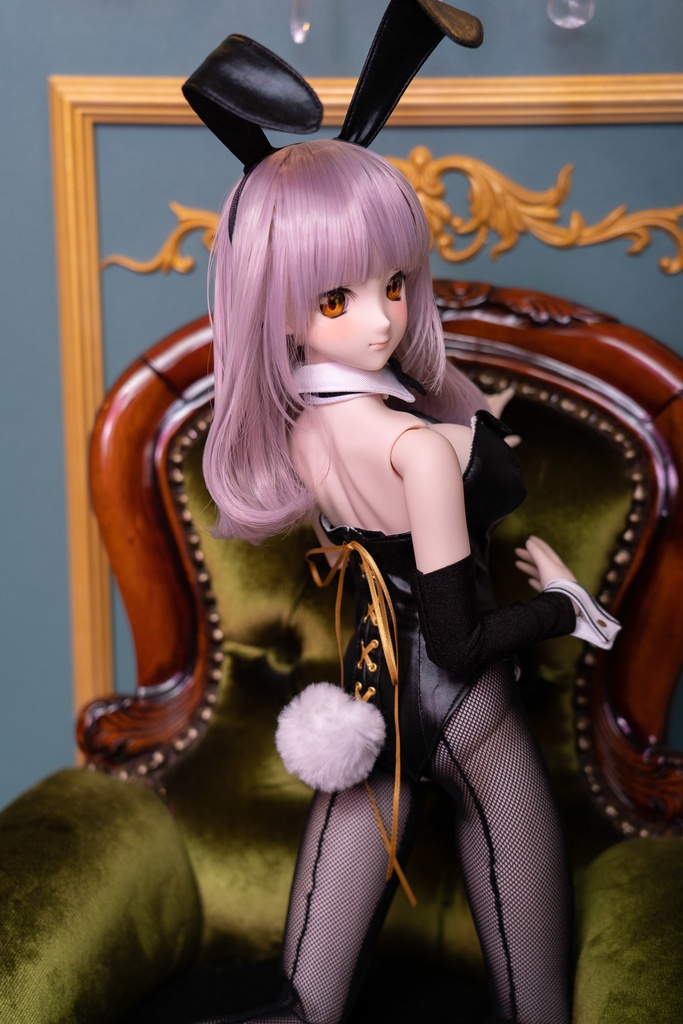 DD/DDSサイズバニーガールセット(ブラック)