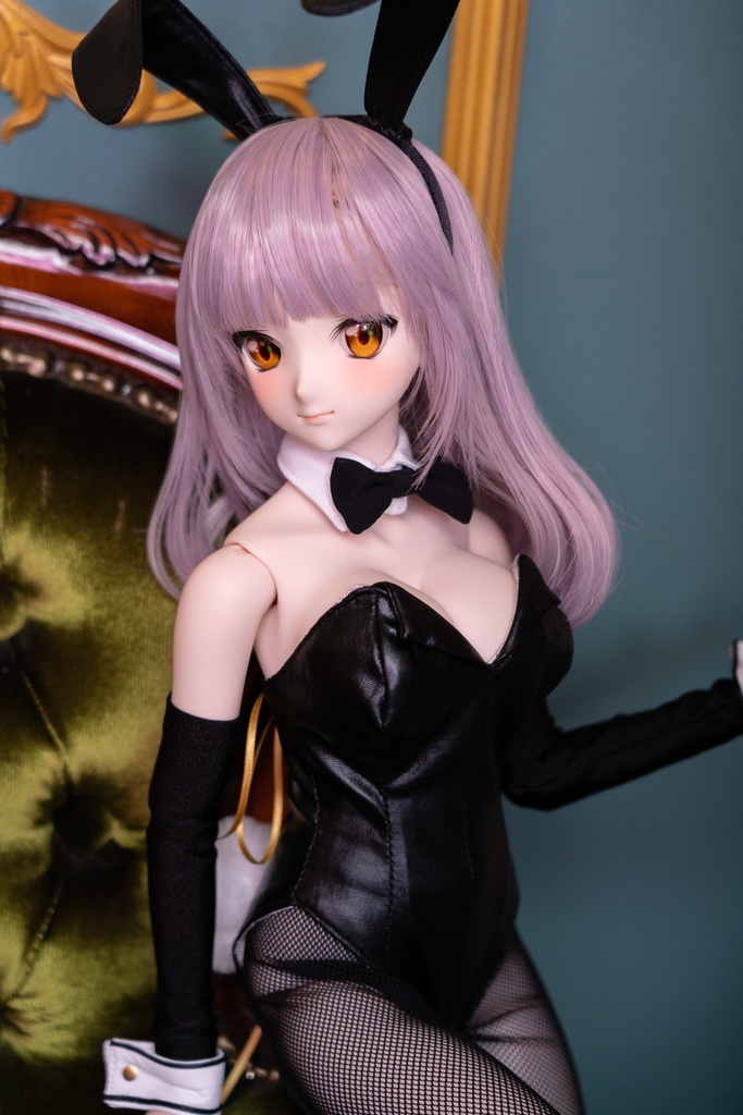 DD/DDSサイズバニーガールセット(ブラック)