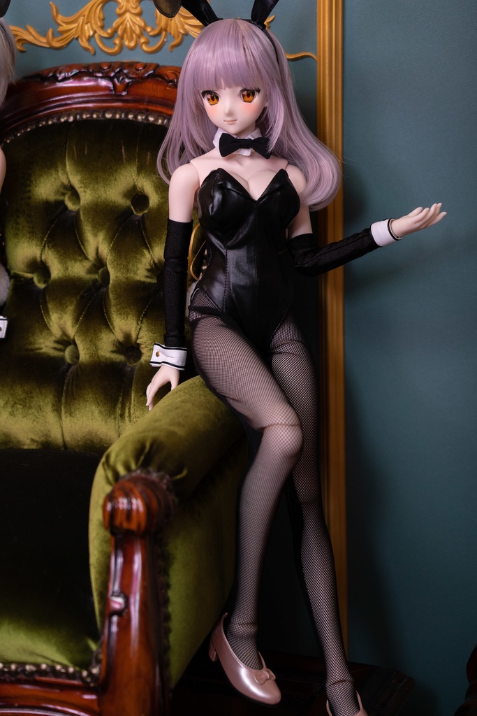 DD/DDSサイズバニーガールセット(ブラック)