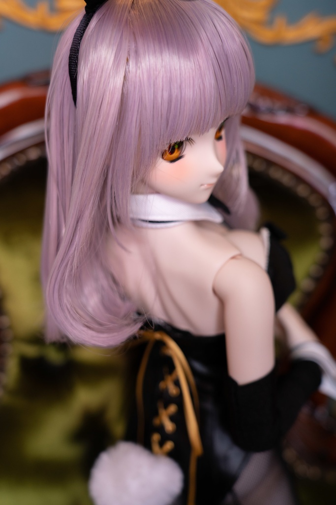 DD/DDSサイズバニーガールセット(ブラック)