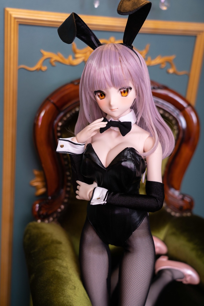 DD/DDSサイズバニーガールセット(ブラック)