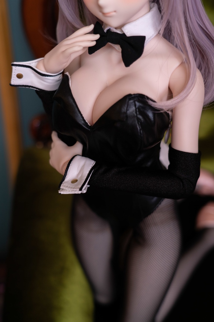 DD/DDSサイズバニーガールセット(ブラック)