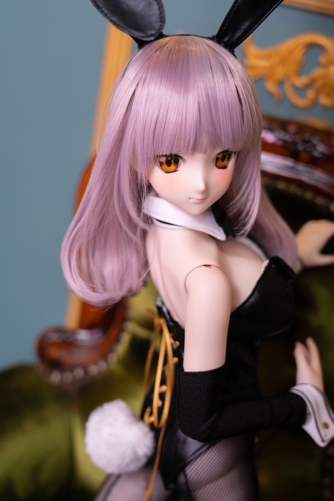 DD/DDSサイズバニーガールセット(ブラック)