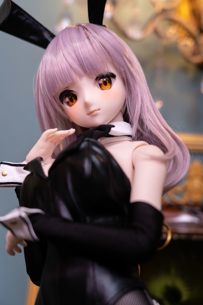 DD/DDSサイズバニーガールセット(ブラック)