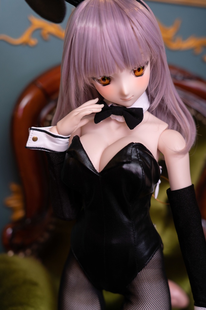 DD/DDSサイズバニーガールセット(ブラック)