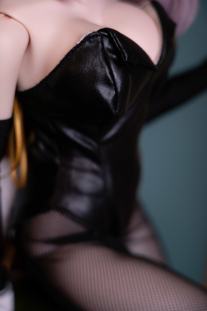 DD/DDSサイズバニーガールセット(ブラック)