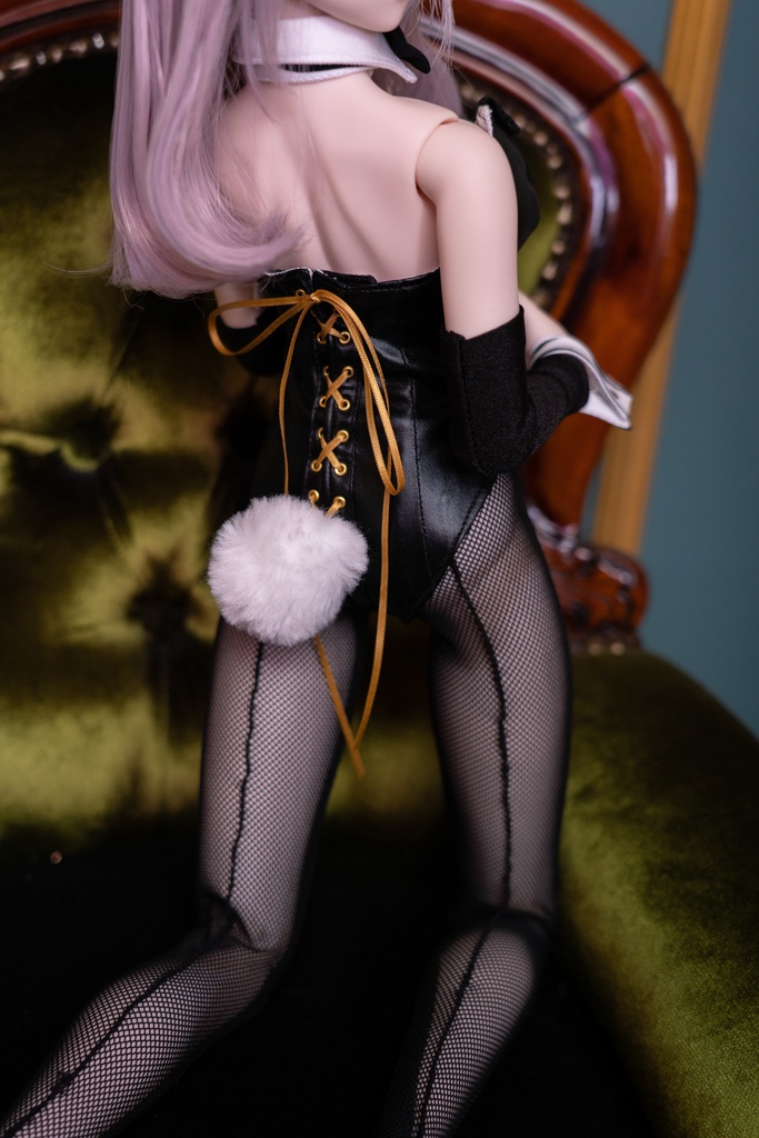 DD/DDSサイズバニーガールセット(ブラック)