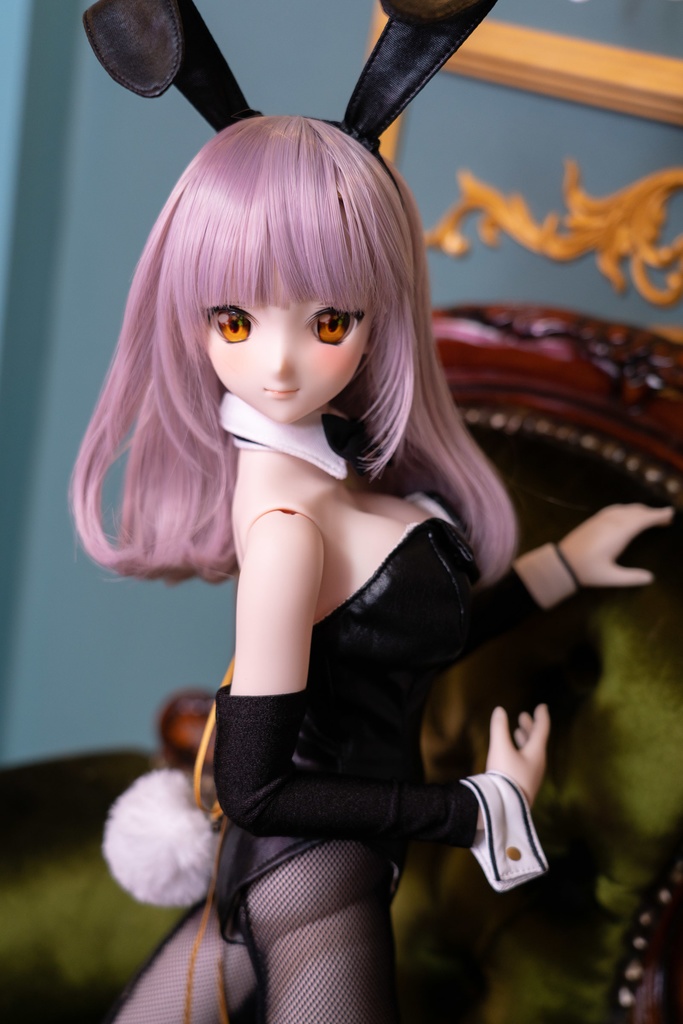 DD/DDSサイズバニーガールセット(ブラック)