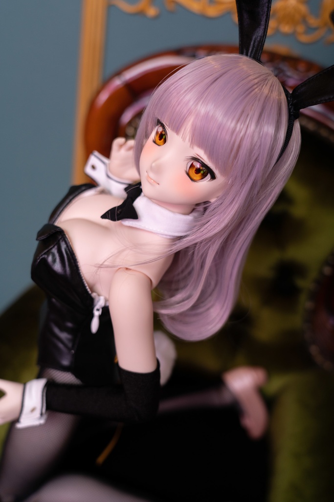 DD/DDSサイズバニーガールセット(ブラック)