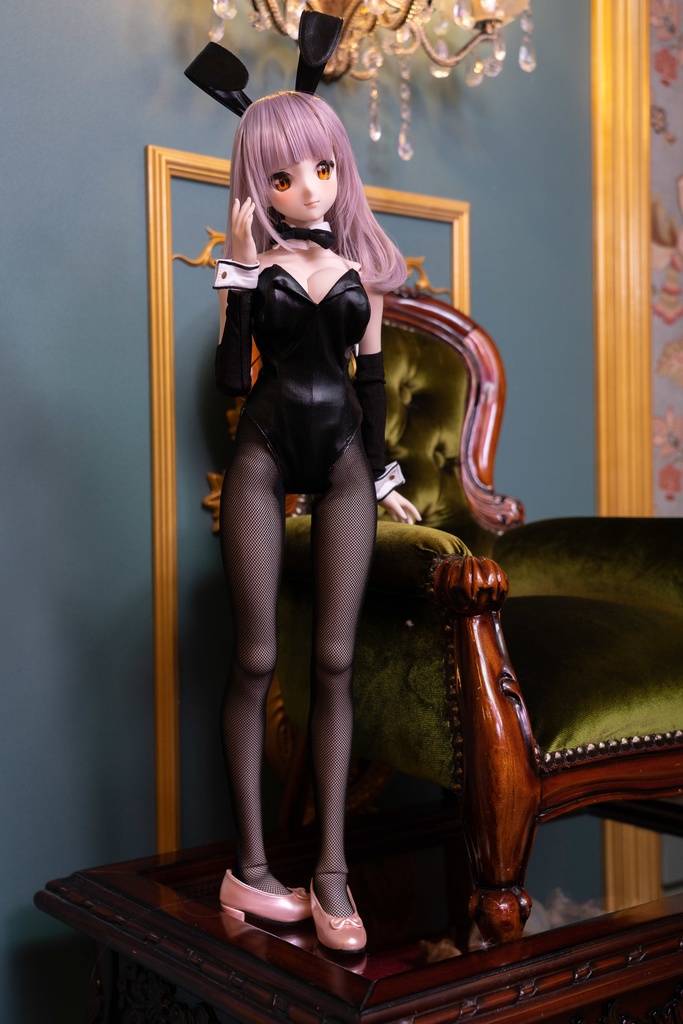 DD/DDSサイズバニーガールセット(ブラック)