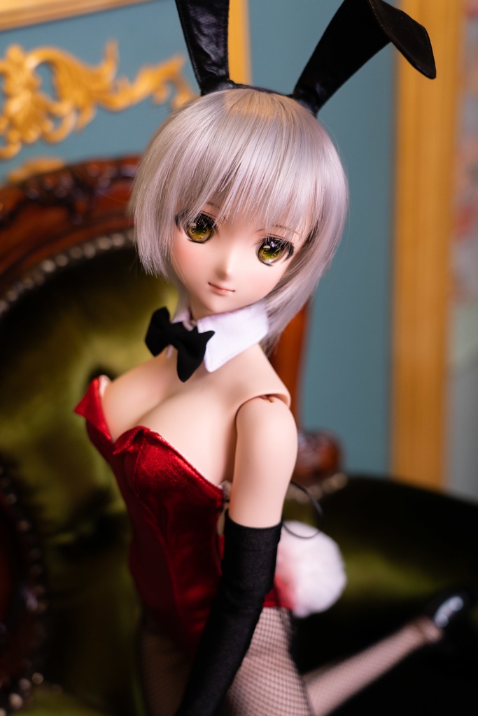 DD/DDSサイズバニーガールセット(レッド)