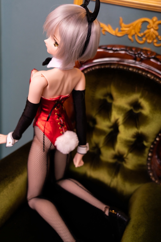 DD/DDSサイズバニーガールセット(レッド)