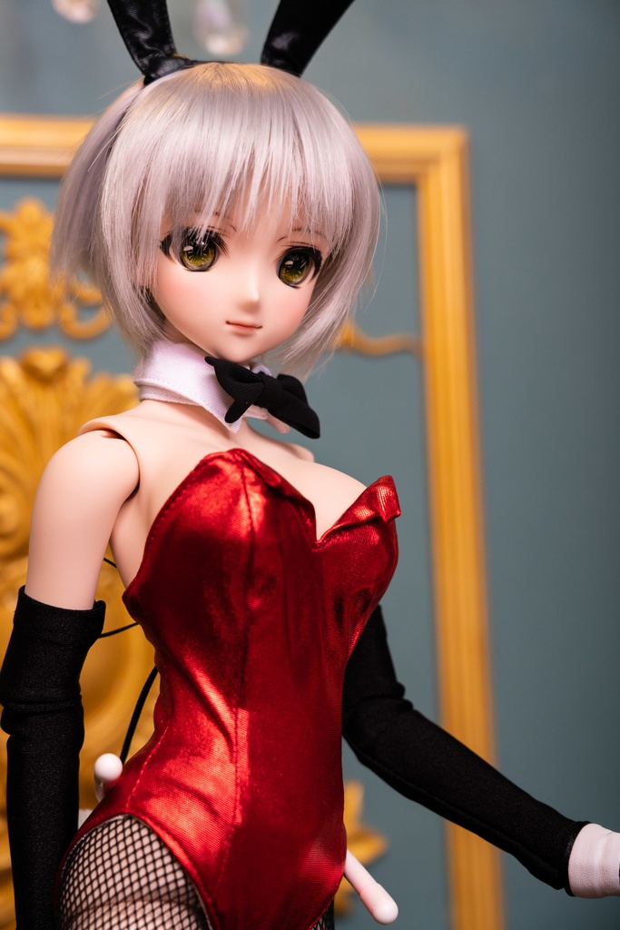 DD/DDSサイズバニーガールセット(レッド)