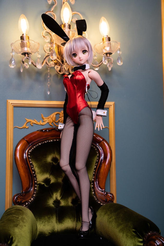 DD/DDSサイズバニーガールセット(レッド)