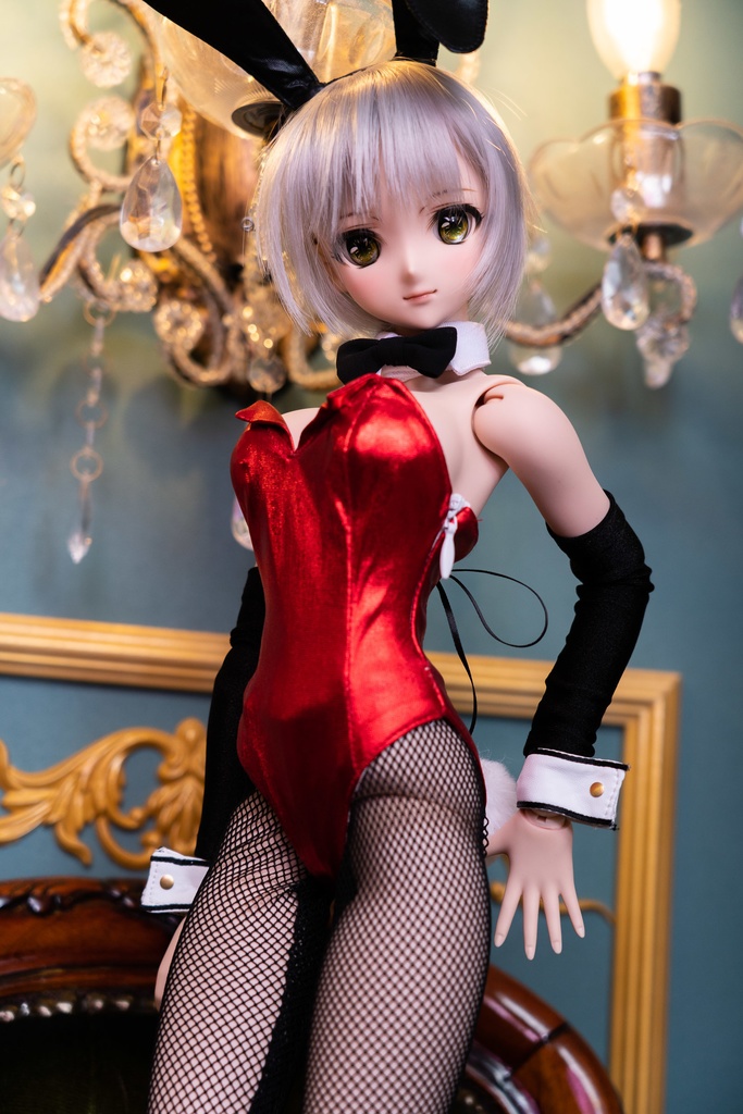 DD/DDSサイズバニーガールセット(レッド)