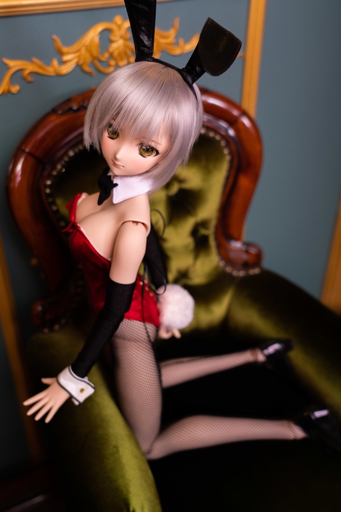 DD/DDSサイズバニーガールセット(レッド)