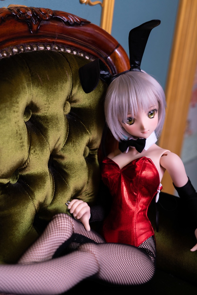 DD/DDSサイズバニーガールセット(レッド)