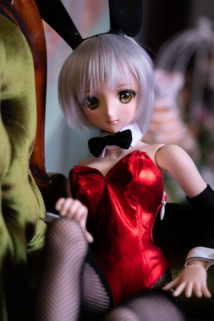 DD/DDSサイズバニーガールセット(レッド)