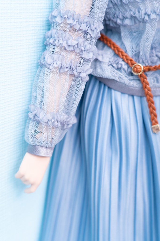 DD・DDSレースカットソー&アコーディオンプリーツスカート4点セット