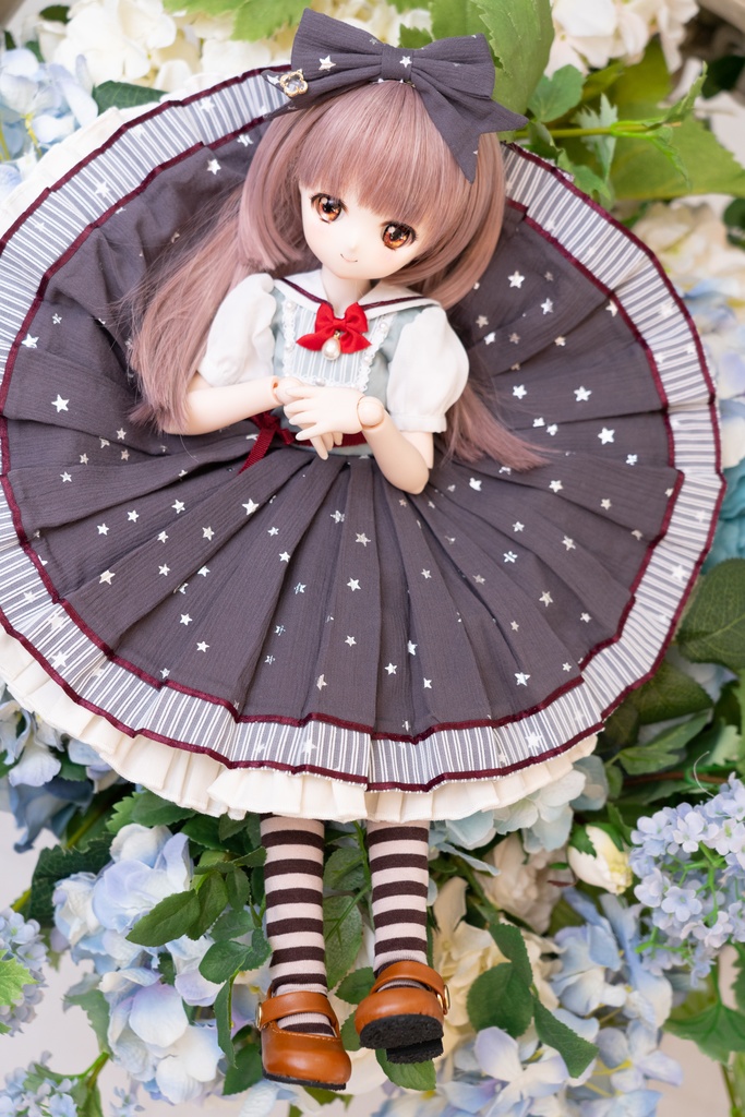 MDD・DDPサイズ【星のかけら】ワンピースセット