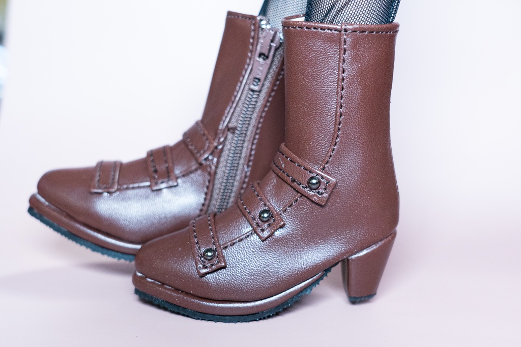 DD・DDS汎用ショートブーツ(黒/こげ茶/ダークベージュ)