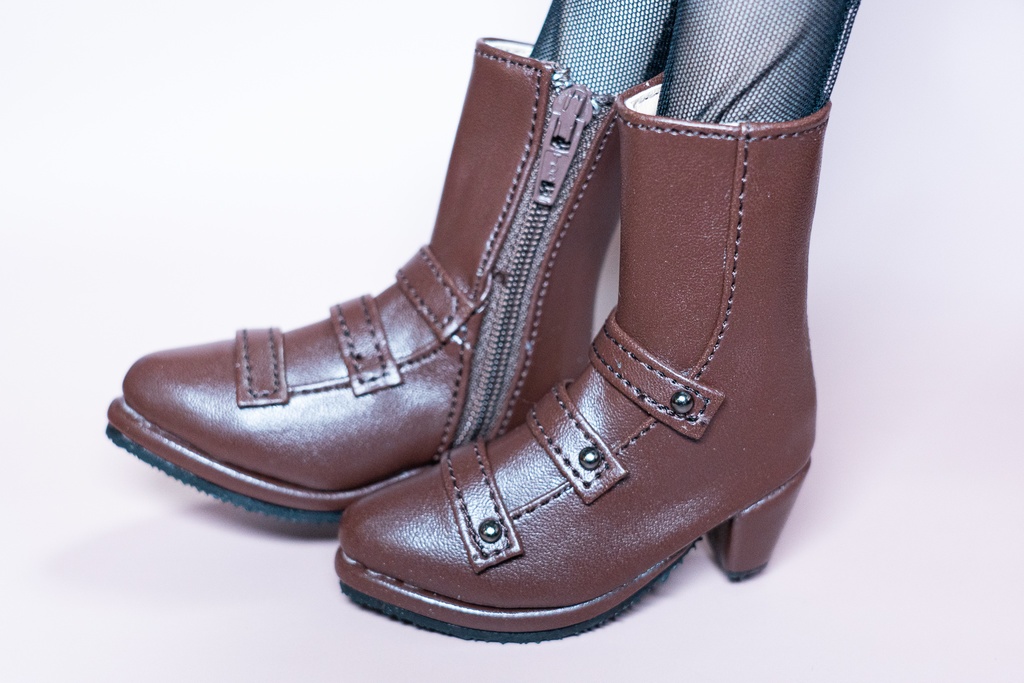 DD・DDS汎用ショートブーツ(黒/こげ茶/ダークベージュ)