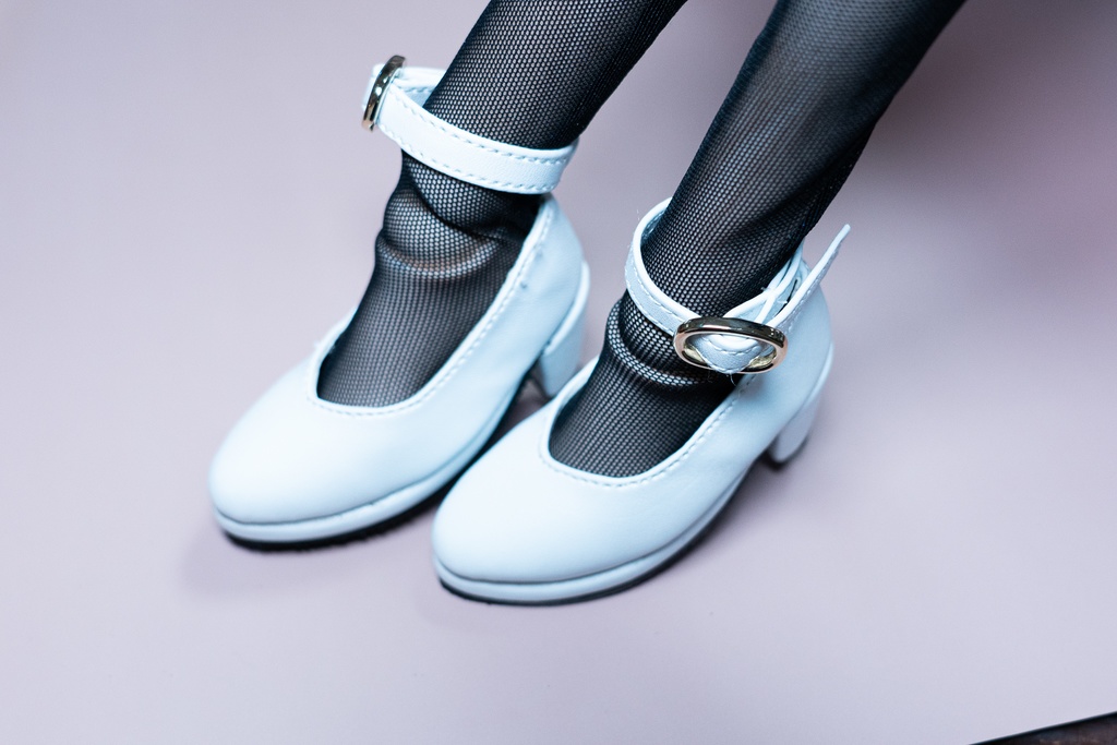 DD・DDSサイズ ストラップシューズ(黒/茶/白)