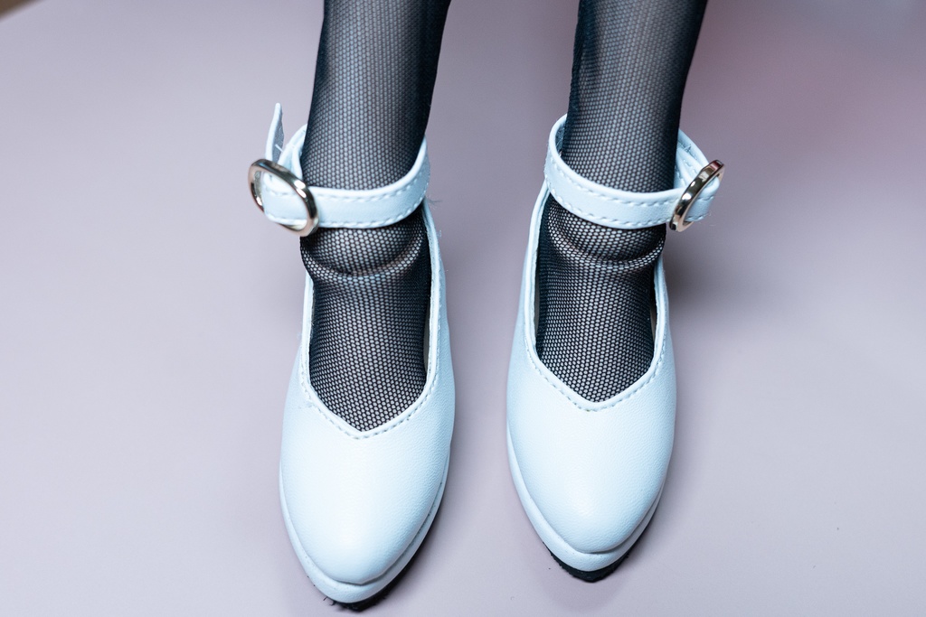 DD・DDSサイズ ストラップシューズ(黒/茶/白)