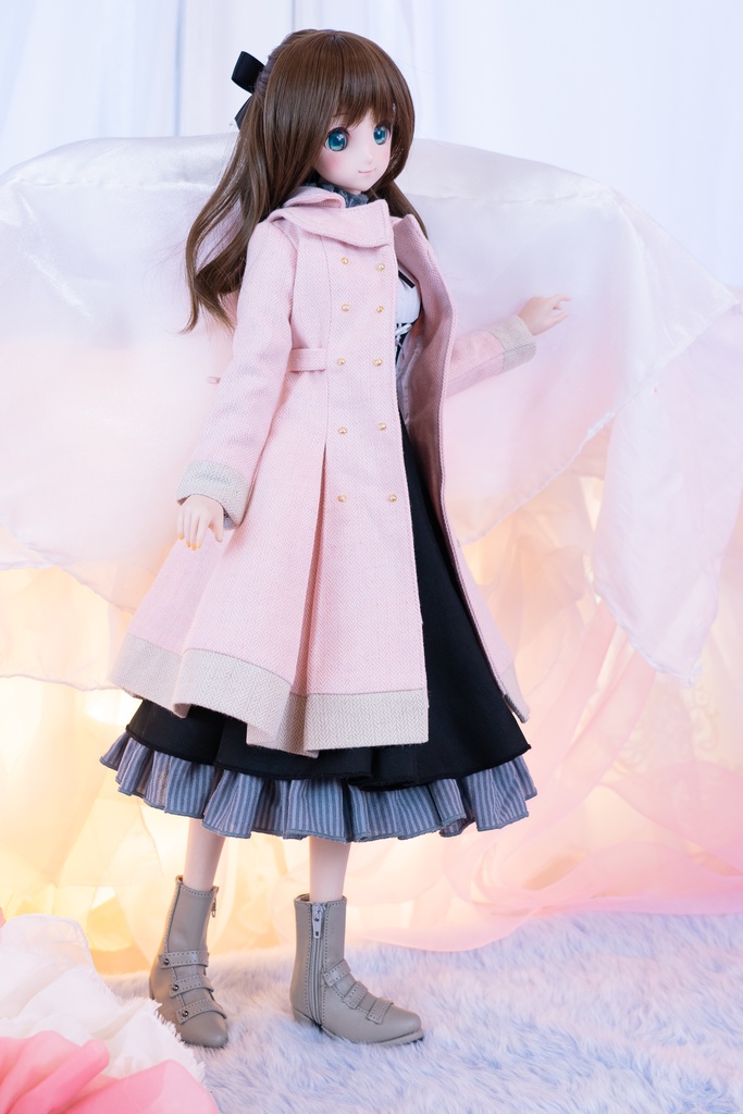 ファー付きコート DD・DDSサイズ