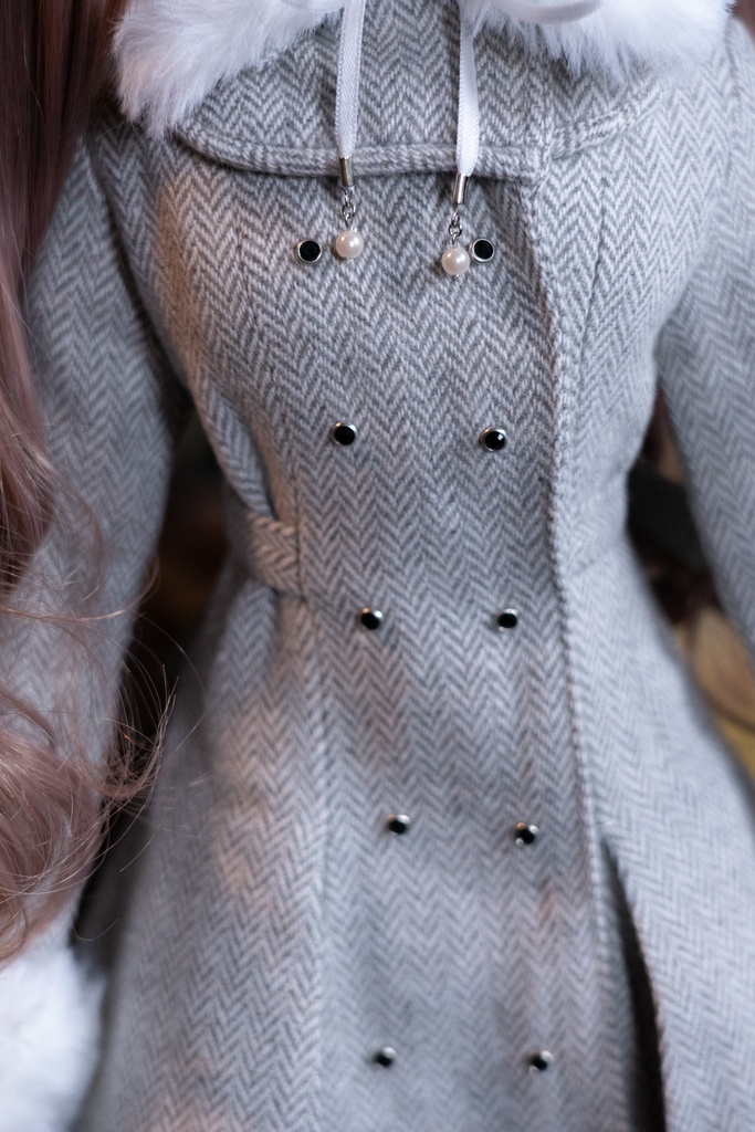 ファー付きコート DD・DDSサイズ