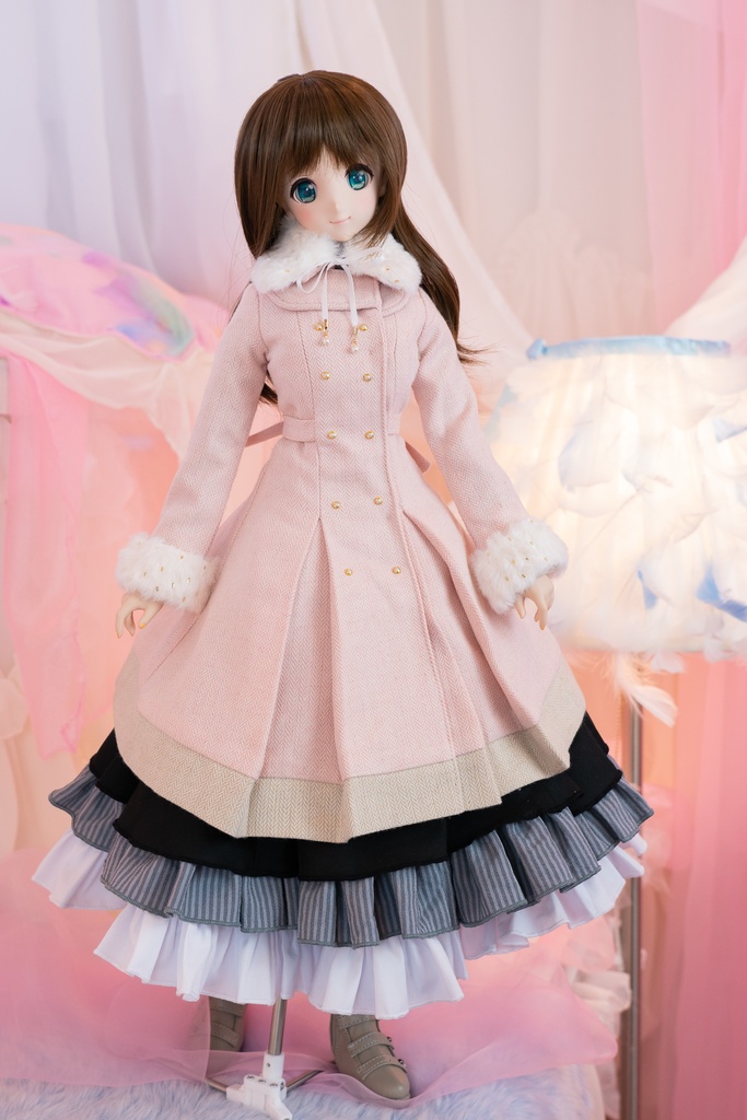 ファー付きコート DD・DDSサイズ